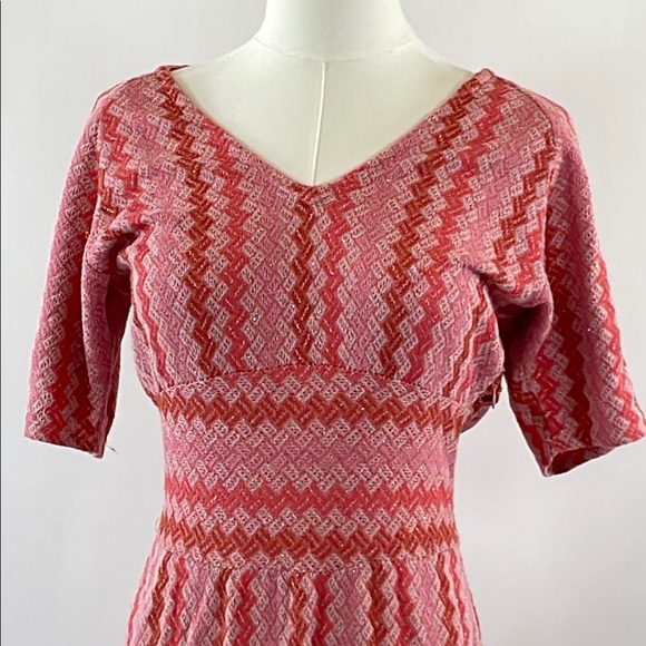 Aldomartins Pink Coral Chevron Maxi, 6 - Picture 9 of 14